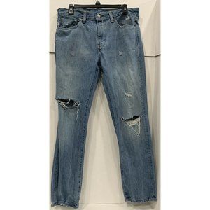 Levi's 511 Men's Jean's 34x32 Distressed Knees #17
